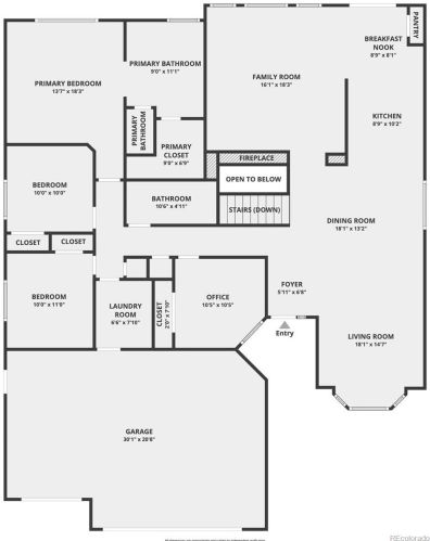 19148 Berry Dr, Denver CO  80015-5143 exterior