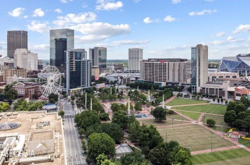 285 Centennial Olympic Park Dr, Atlanta GA  30313-1827 exterior