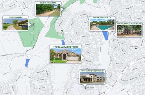 16216 Almaden Dr, Austin TX  78717-3888 exterior