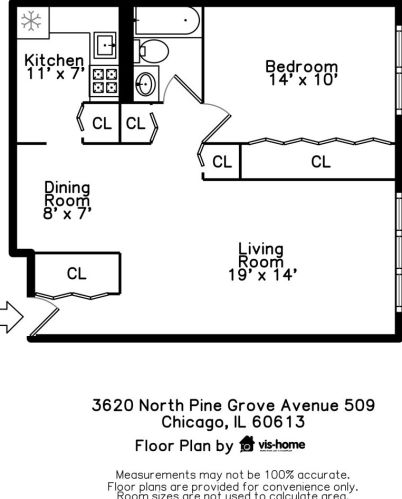 3620 Pine Grove Ave, Chicago IL  60613-4552 exterior