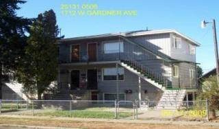 1712 Gardner Ave, Spokane WA  99201-1833 exterior