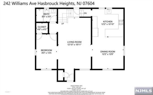 242 Williams Ave, Hasbrouck Heights NJ  07604-2127 exterior