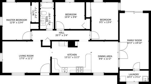 7501 Creston Ln, Austin TX  78752-1324 exterior