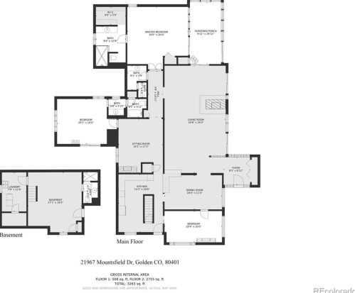 21967 Mountsfield, Lakewood CO 80401 exterior