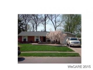 921 Crestwood Dr, Lima OH  45805-1626 exterior