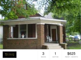 42 17th St, Terre Haute IN  47807-4110 exterior