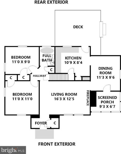 6806 Belford Dr, Silver Spring MD 20912-4841 exterior