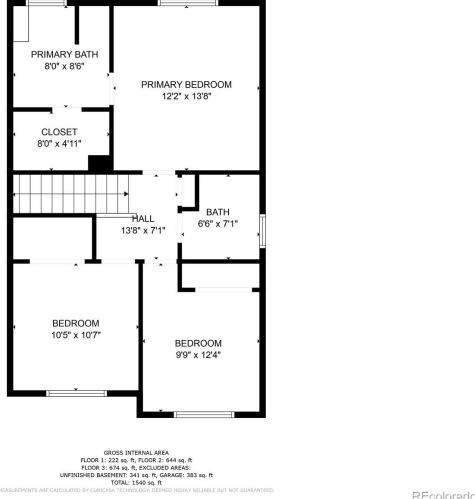 4242 Quemoy Ct, Denver CO  80018-3133 exterior