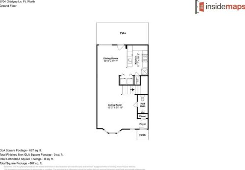 5704 Giddyup Ln, Fort Worth TX  76179-7353 exterior