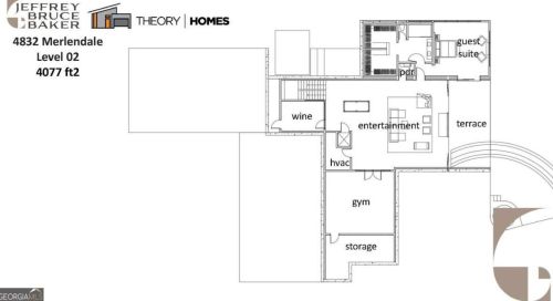 4832 Merlendale Dr, Atlanta GA  30327-4932 exterior