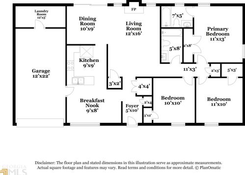 3244 Blackfoot Ln, Rex GA  30273-1066 exterior