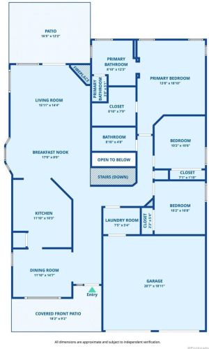 10107 Garfield Cir, Denver CO  80229-3559 exterior