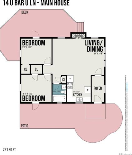 14 U Bar U Ln, Bellvue CO  80512-9425 exterior