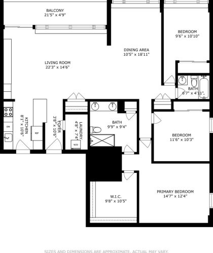 1555 Sandburg Ter, Chicago IL  60610-1350 exterior