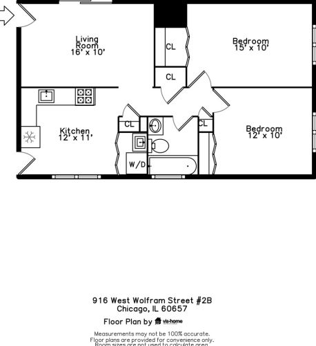 916 Wolfram St, Chicago IL  60657-5055 exterior