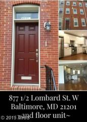 87712 Lombard St, Baltimore MD  21201 exterior