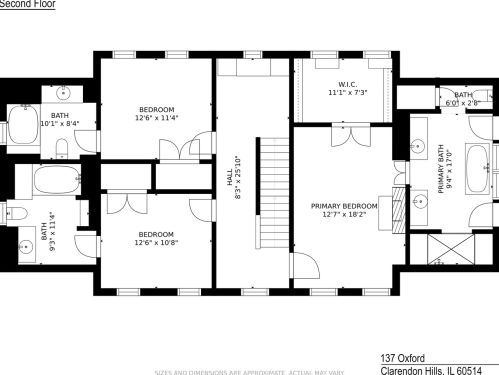 137 Oxford Ave, Willowbrook IL  60514-1151 exterior