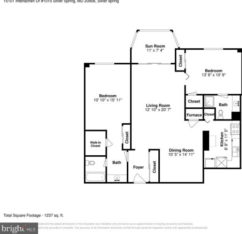 15101 Interlachen Dr, Silver Spring MD 20906-5601 exterior