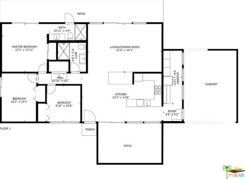 3466 Paseo Barbara, Palm Springs, CA 92262-5423