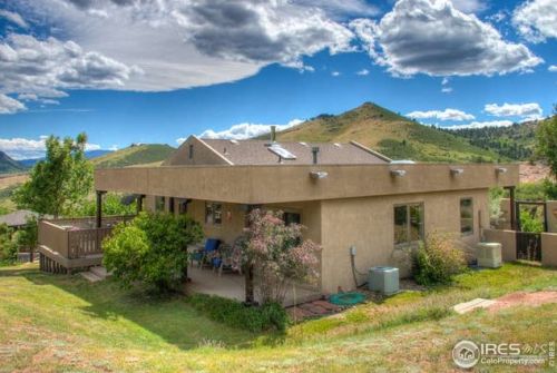 2402 Ponderosa Hl Rd, Lyons CO 80540-8432 exterior