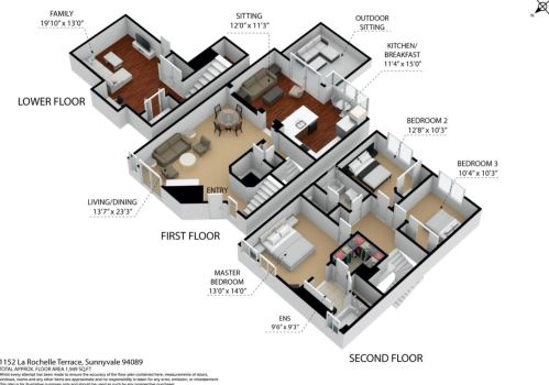 1152 La Rochelle Ter, Sunnyvale CA  94089-4702 exterior