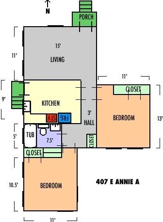 407 Annie St, Austin TX  78704-3509 exterior