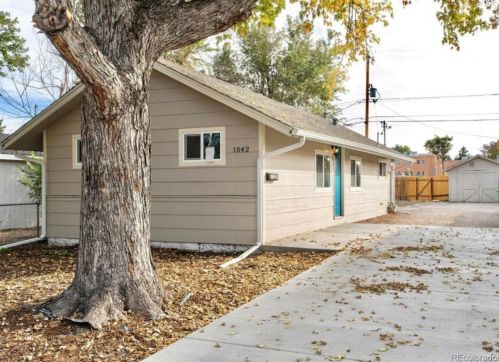 1542 Yosemite St, Denver CO  80220-5402 exterior
