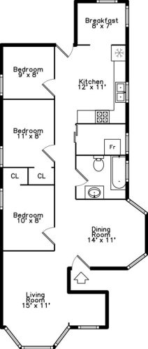 3750 Cortland St, Chicago IL  60647-4749 exterior