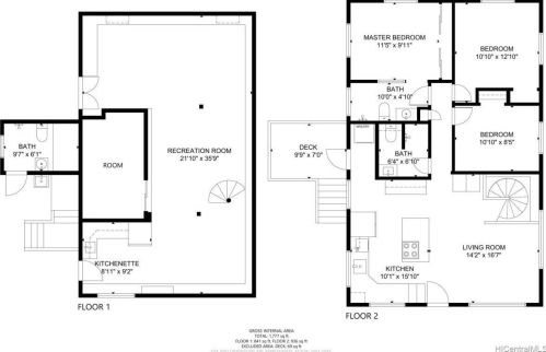 1530 Ainakoa Ave, Honolulu HI  96821-1114 exterior