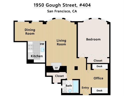 1950 Gough St, San Francisco CA  94109-3492 exterior