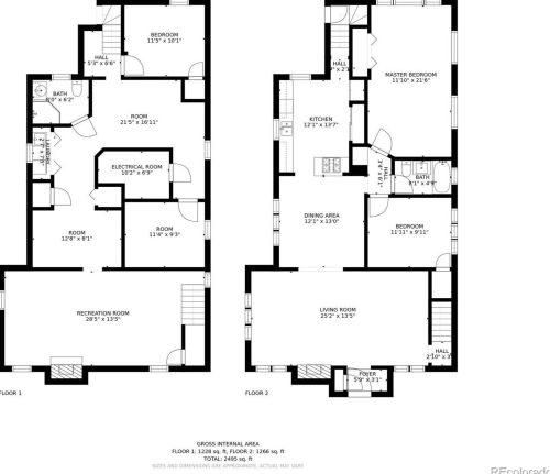 2877 Eudora St, Denver CO  80207-3056 exterior