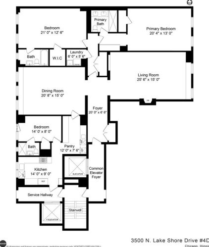 3500 Lake Shore Dr, Chicago IL  60657-1815 exterior