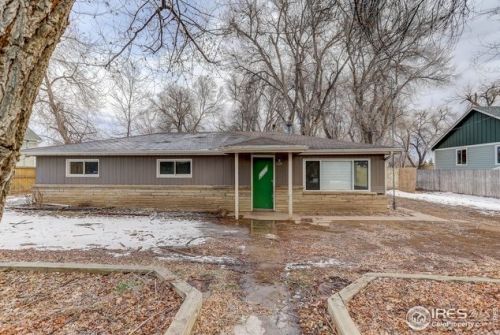 526 Hollywood St, Fort Collins CO  80521-1414 exterior