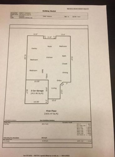 1824 Kachina Lodge Rd, Fort Worth TX  76131-2403 exterior