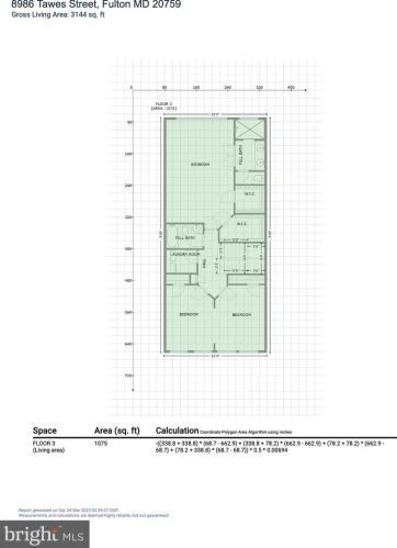 8986 Tawes St, Fulton MD  20759-2600 exterior