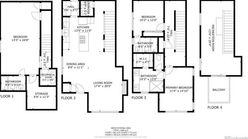 3634 Lipan St, Denver CO  80211-3045 exterior