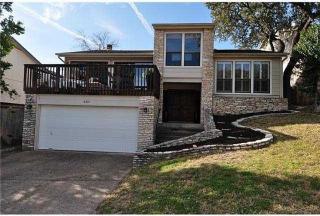 6513 Cascada Dr, Austin TX  78750-8154 exterior