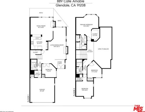 889 Calle Amable, Glendale CA  91208-3058 exterior