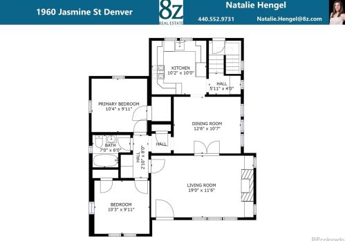 1960 Jasmine St, Denver CO  80220-1541 exterior