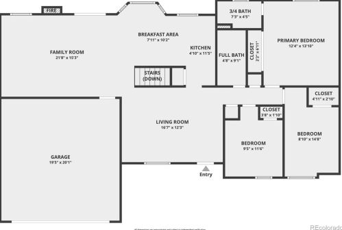 5798 Odessa St, Denver CO  80015-3360 exterior