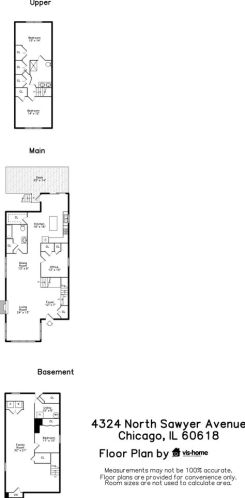 4324 Sawyer Ave, Chicago IL  60618-1212 exterior