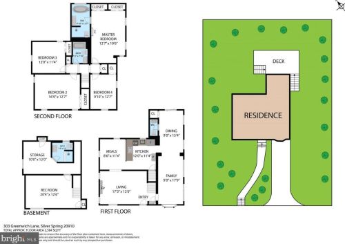 303 Greenwich Ln, Silver Spring MD  20910-4232 exterior