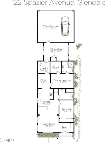 1122 Spazier Ave, Glendale CA  91201-1320 exterior