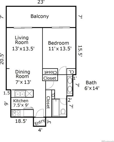200 Pearl St, Denver CO  80203-4113 exterior