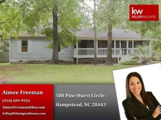 508 Pine Hurst Cir, Hampstead, NC 28443-3840