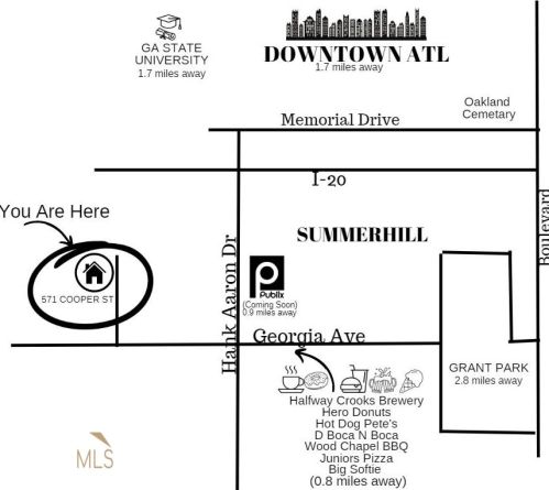 571 Cooper St, Atlanta GA  30312-2605 exterior