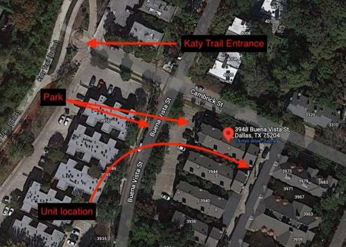 3948 Buena Vista St, Dallas TX  75204-1669 exterior