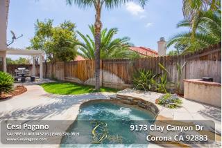 9173 Clay Canyon Dr, Corona, CA 92883-7651