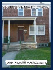 1310 Kenhill Ave, Baltimore MD  21213-3831 exterior