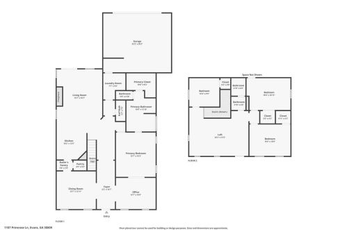 1107 Primrose Ln, Evans GA  30809-7236 exterior